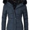 Marikoo Lotusblüte - Chaqueta De Invierno -Dark Blue -Marikoo 0e8c353c52d74e4da1618b493ea543d5