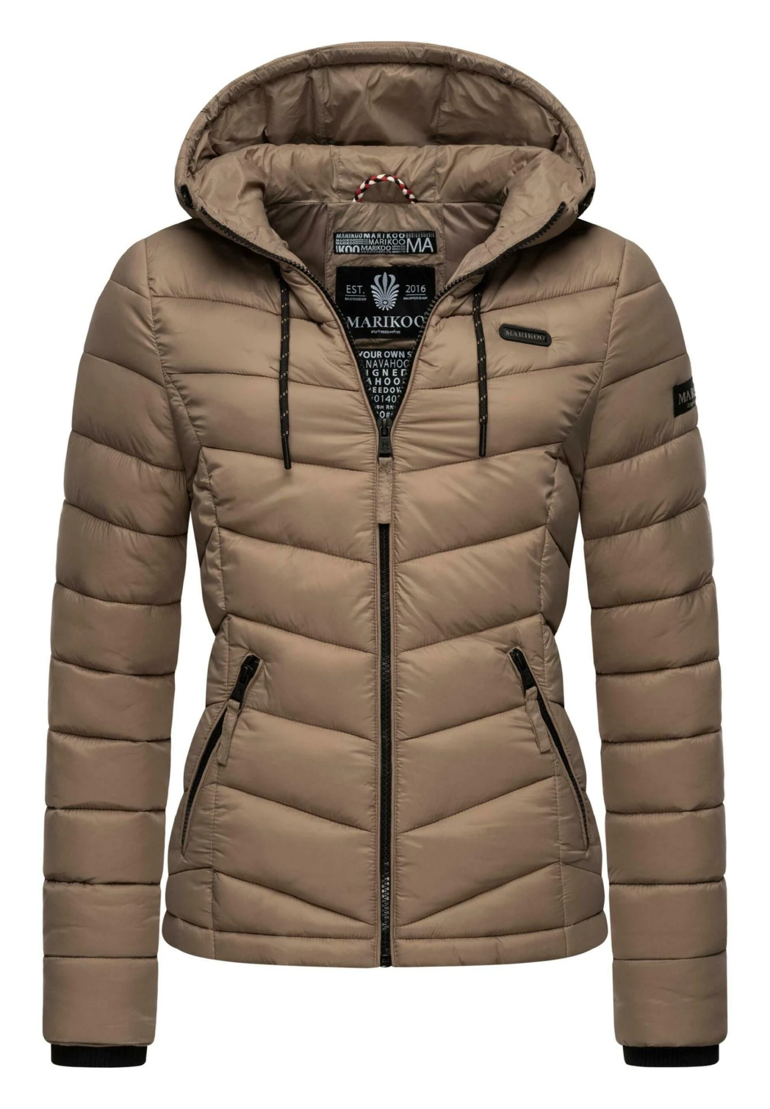 Marikoo Kuala - Chaqueta De Entretiempo - Taupe Grey 7 Marikoo Kuala - Chaqueta De Entretiempo - Taupe Grey - Imagen 5