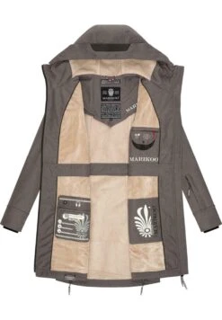 Marikoo Racquelle - Parka - Grey Melange 18 Marikoo Racquelle - Parka - Grey Melange -Marikoo 12e8ff63842d4f25862d9ebb61991dc6