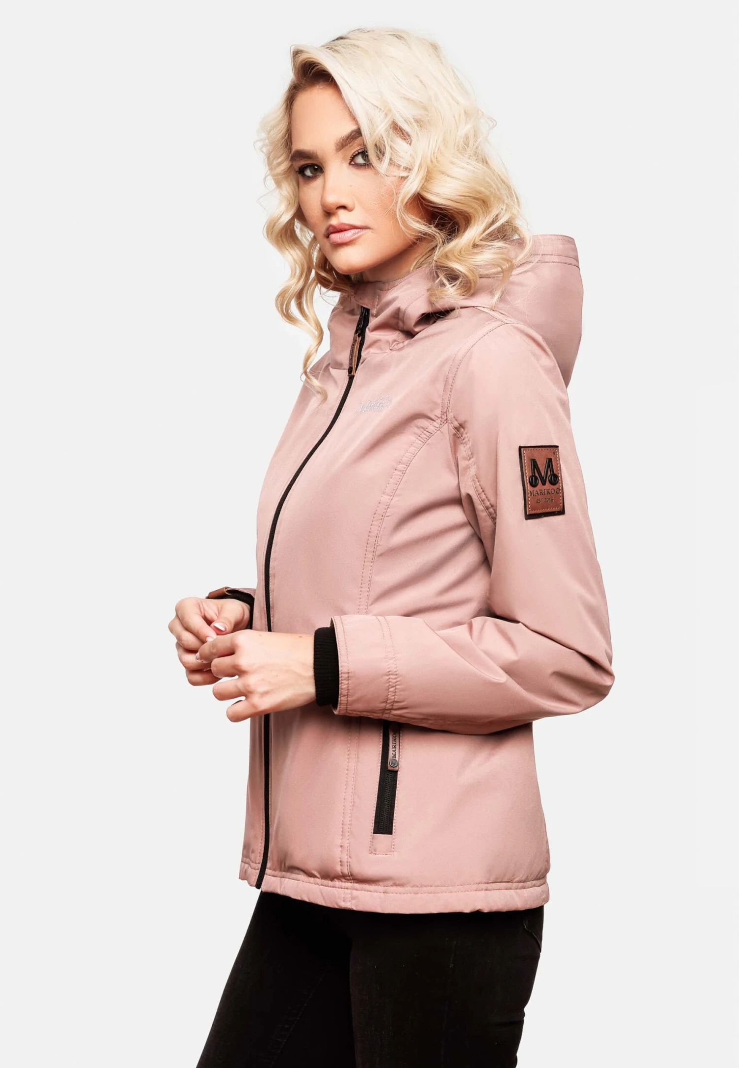 Marikoo Brombeere - Chaqueta Outdoor - Powder Rose 6 Marikoo Brombeere - Chaqueta Outdoor - Powder Rose - Imagen 4