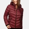 Marikoo Kuala - Chaqueta De Entretiempo - Bordeaux -Marikoo 1b2f4212c0a54578a3c7f006392287bd