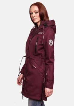 Marikoo Racquelle - Parka - Dark Red Melange -Marikoo 26ff01de95714b0e8fb19aafef3f799f