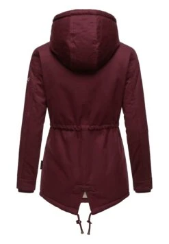 Marikoo Manolya - Abrigo De Invierno - Dark Red Melange -Marikoo 2eb9d9f950e94806ba2ee8e4c91a52dd