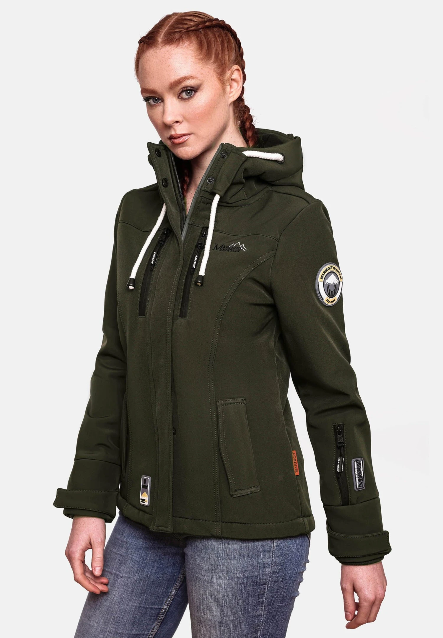 Marikoo Funktions - Chaqueta Outdoor - Olive 5 Marikoo Funktions - Chaqueta Outdoor - Olive - Imagen 3