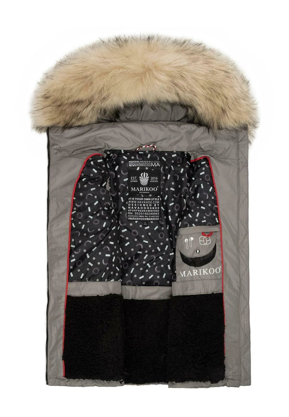 Marikoo Chaleco - Grey 7 Marikoo Chaleco - Grey - Imagen 5