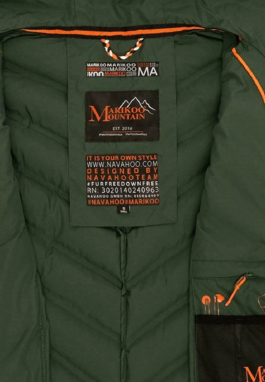 Marikoo Mount Haruna - Chaqueta De Entretiempo - Dark Green 6 Marikoo Mount Haruna - Chaqueta De Entretiempo - Dark Green - Imagen 4