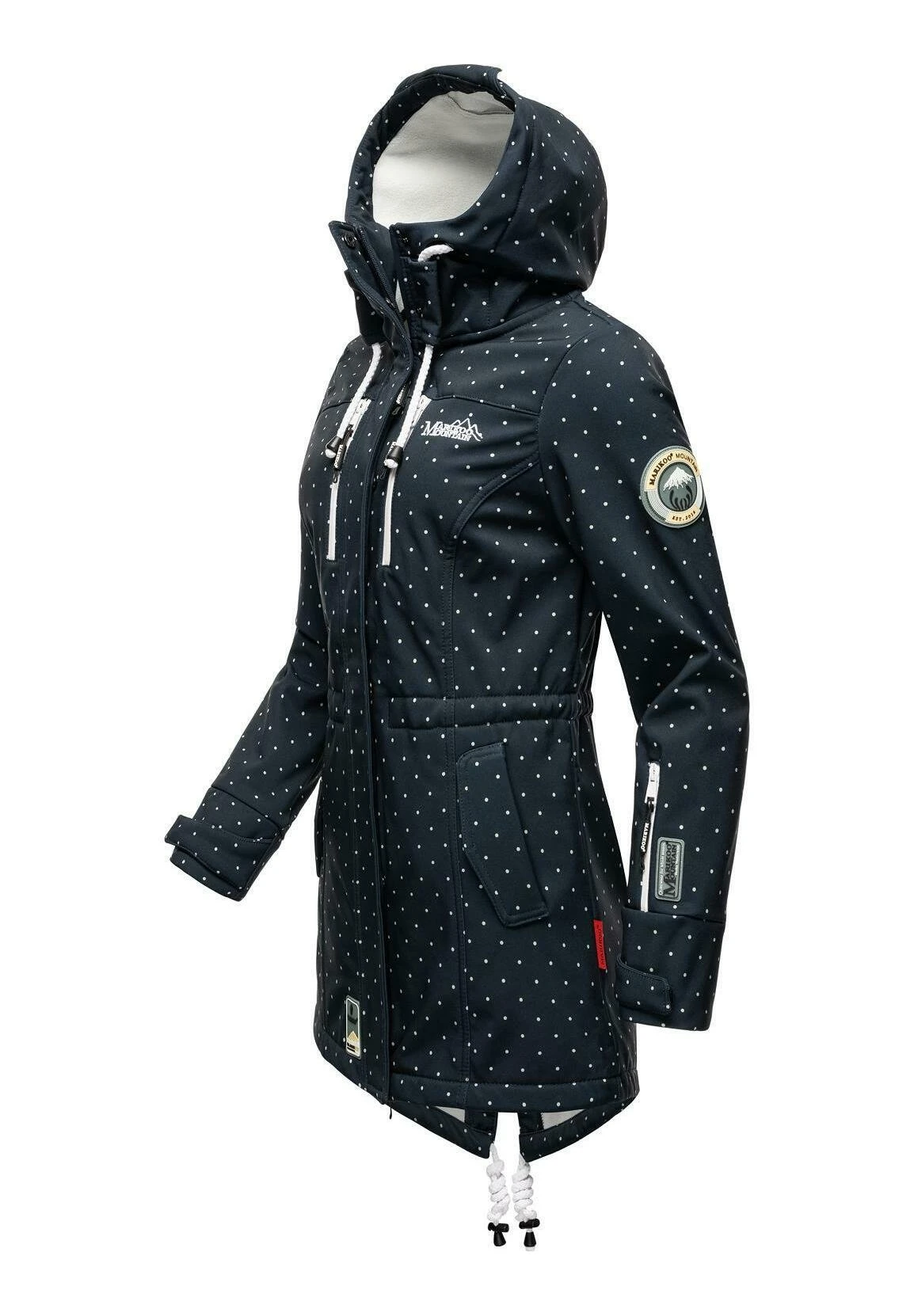 Marikoo Zimtzicke - Parka - Navy Dots 4 Marikoo Zimtzicke - Parka - Navy Dots - Imagen 2