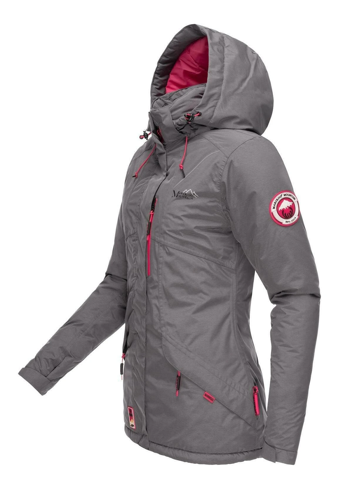 Marikoo Chaqueta De Invierno - Grey 4 Marikoo Chaqueta De Invierno - Grey - Imagen 2