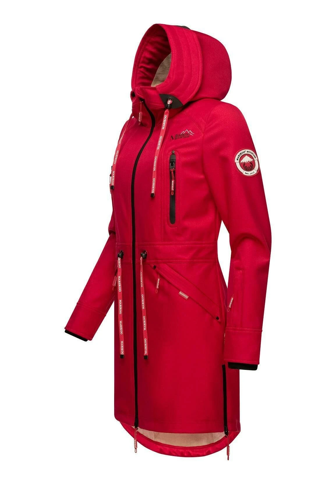 Marikoo Racquelle - Parka - Fuchsia 4 Marikoo Racquelle - Parka - Fuchsia - Imagen 2