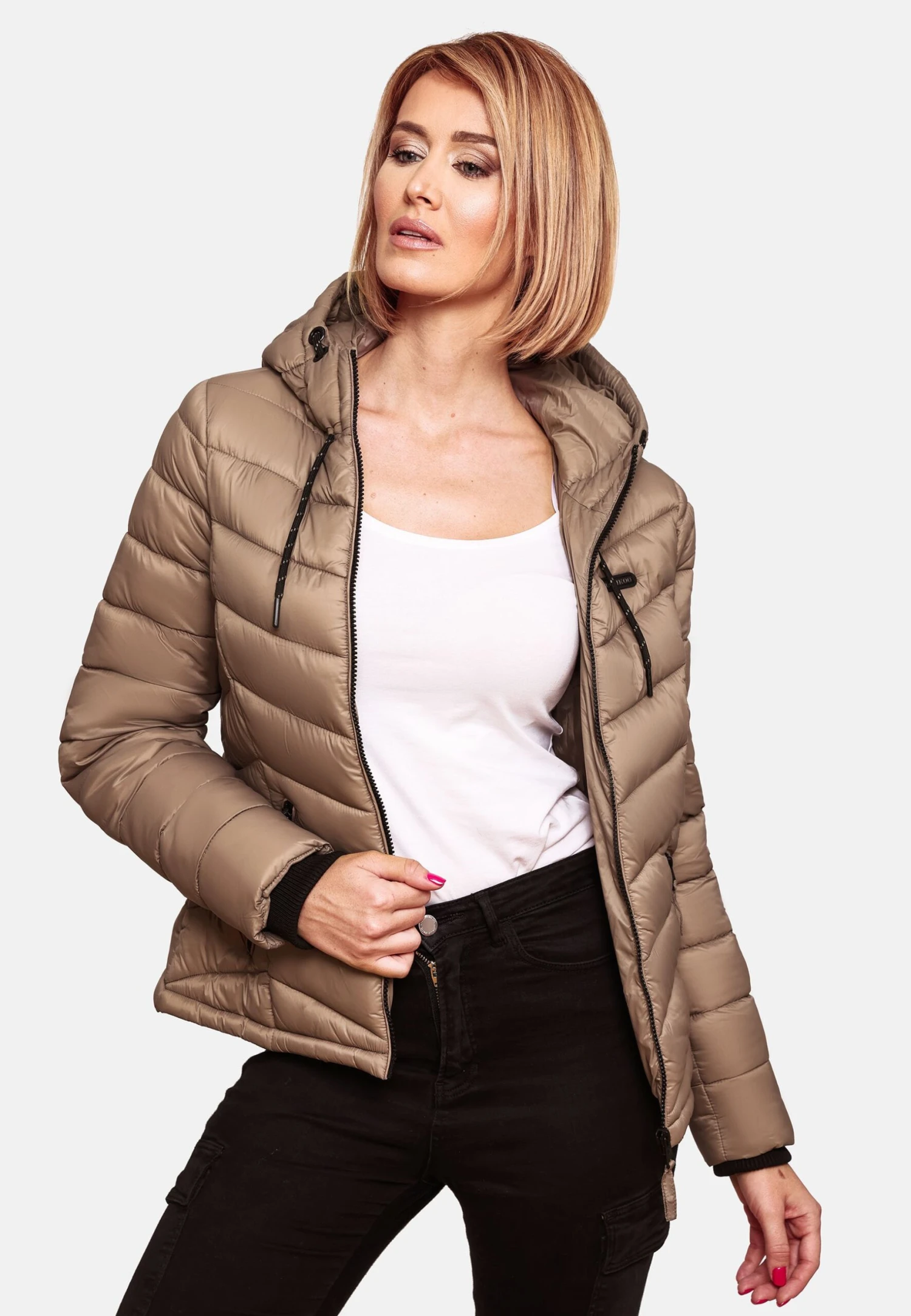 Marikoo Kuala - Chaqueta De Entretiempo - Taupe Grey 5 Marikoo Kuala - Chaqueta De Entretiempo - Taupe Grey - Imagen 3