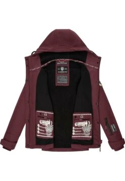 Marikoo Funktions - Chaqueta Outdoor - Dark Red Melange -Marikoo 55c4190fa8944c18ad86ab1d9bdbb027