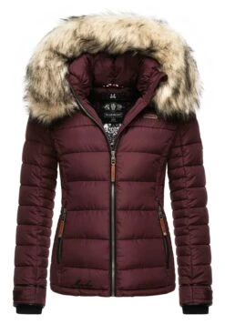 Marikoo Lerikaa - Chaqueta De Invierno - Dark Red Melange -Marikoo 5622f413f9db48cbb2d4e7e09bdc4c7c