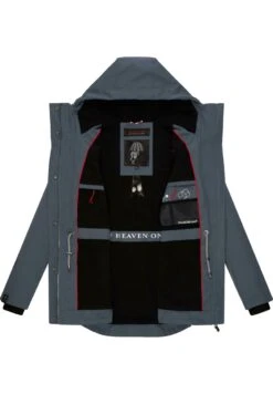 Marikoo Babetaa- Parka - Blue Melange -Marikoo 5a7a4ac8fdc24899ada41ddc8b0efdd6