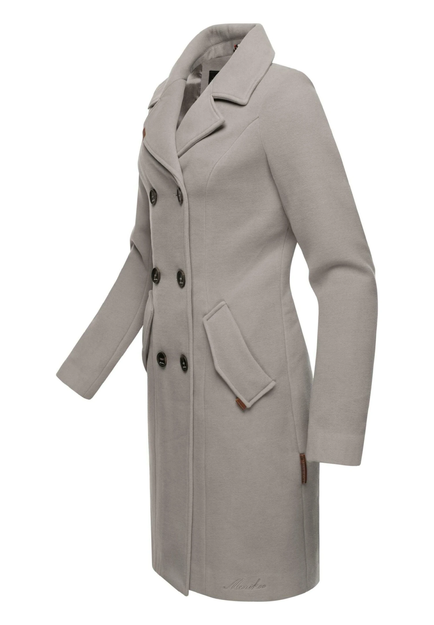 Marikoo Nanakoo - Abrigo Clásico - Zinc Grey 4 Marikoo Nanakoo - Abrigo Clásico - Zinc Grey - Imagen 2