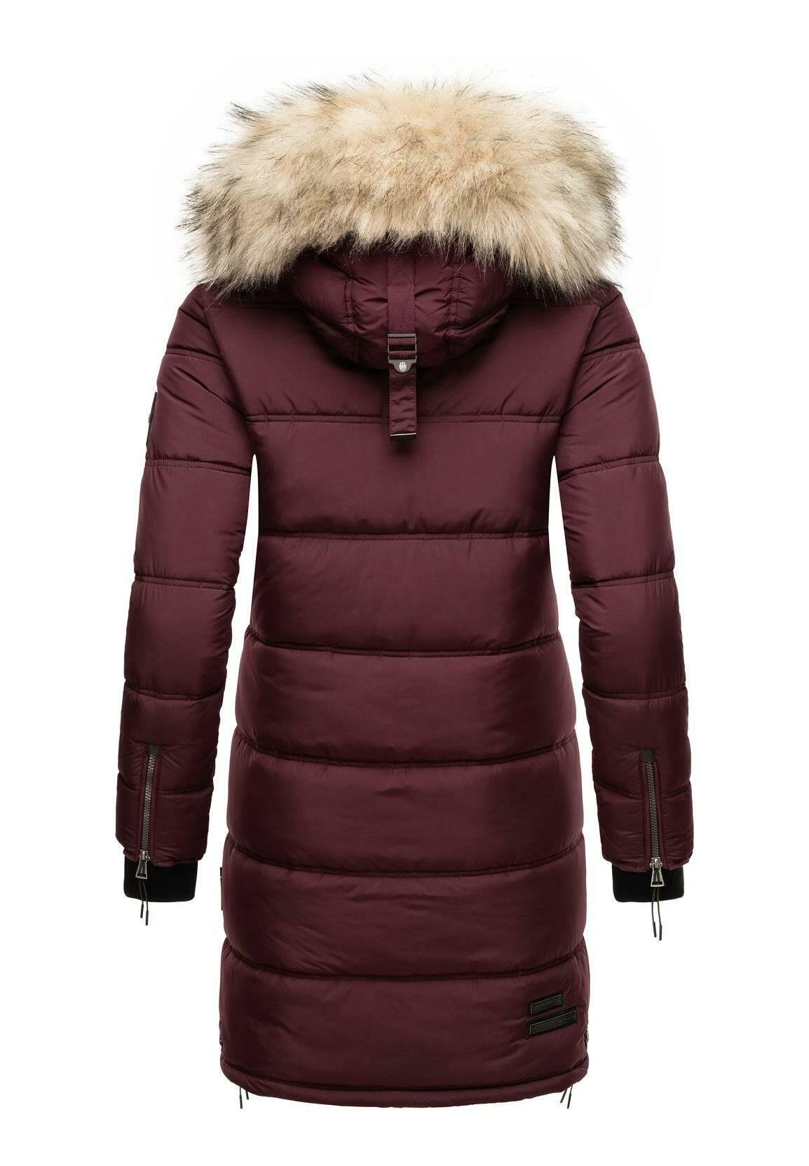 Marikoo Chaskaa - Abrigo De Invierno - Dark Red Melange 11 Marikoo Chaskaa - Abrigo De Invierno - Dark Red Melange - Imagen 9