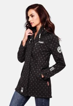 Marikoo Zimtzicke - Parka - Black Melange -Marikoo 6cdd045843bd415caa0136d062355ab7