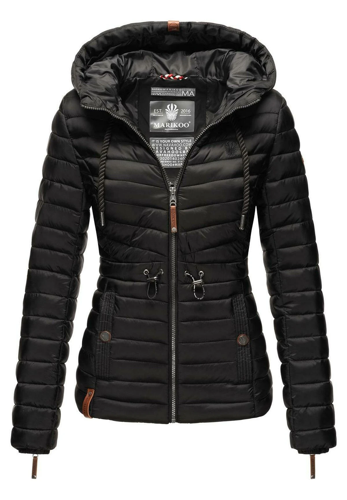 Marikoo Aniyaa - Chaqueta De Entretiempo - Black 8 Marikoo Aniyaa - Chaqueta De Entretiempo - Black - Imagen 6