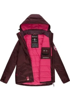 Marikoo Chaqueta De Invierno - Dark Red Melange -Marikoo 7e45b05f04594fca93b5f05674d32add