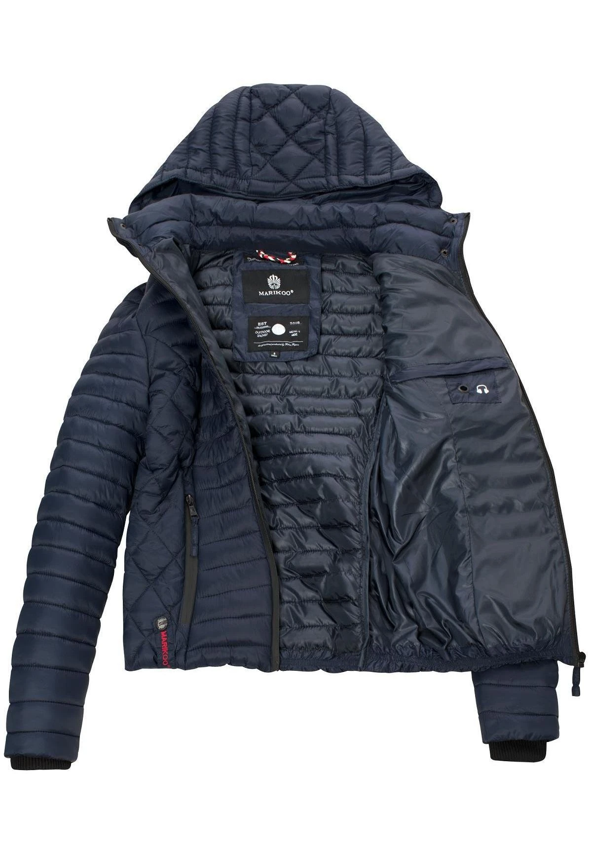 Marikoo Samtpfote - Chaqueta De Entretiempo - Blue 10 Marikoo Samtpfote - Chaqueta De Entretiempo - Blue - Imagen 8