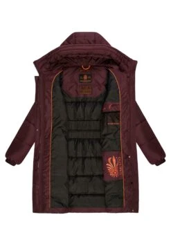 Marikoo Yuikoo - Abrigo De Invierno - Dark Red Melange -Marikoo 859cc90eb97948c387d366c2c4bf728c