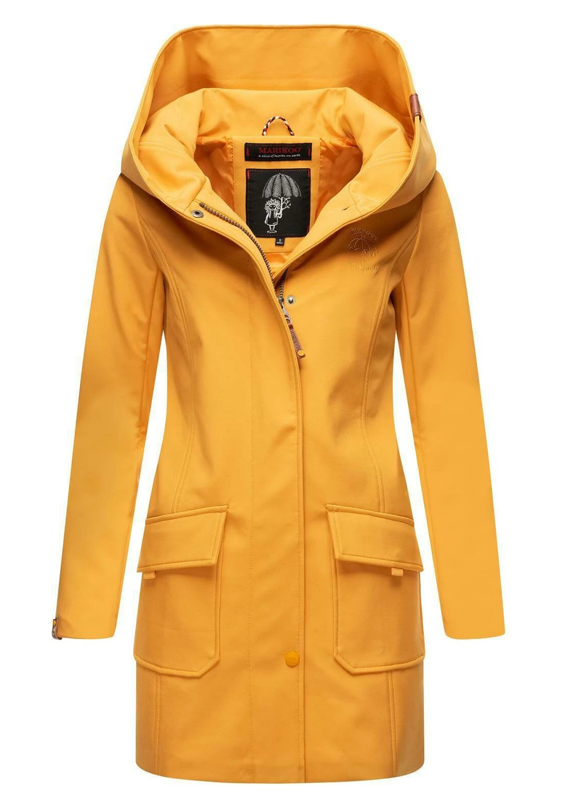 Marikoo Mayleen - Parka - Amber Yellow 6 Marikoo Mayleen - Parka - Amber Yellow - Imagen 4