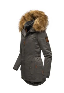 Marikoo Sanakoo - Abrigo De Invierno - Anthracite -Marikoo 8d458808f68f4af4b1826cf440a92dbd