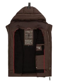 Marikoo Taisaa - Chaleco - Dark Choco 20 Marikoo Taisaa - Chaleco - Dark Choco -Marikoo 925526376f7e439ea50594a8c655ece2