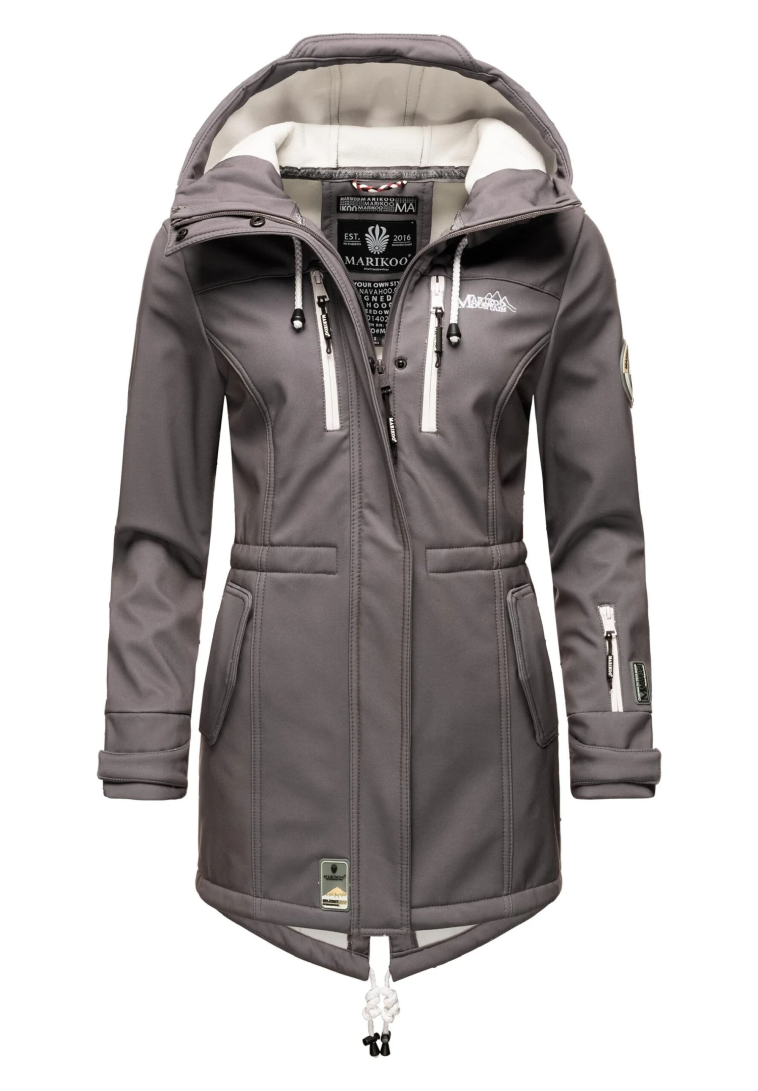 Marikoo Zimtzicke - Parka - Grey 7 Marikoo Zimtzicke - Parka - Grey - Imagen 5