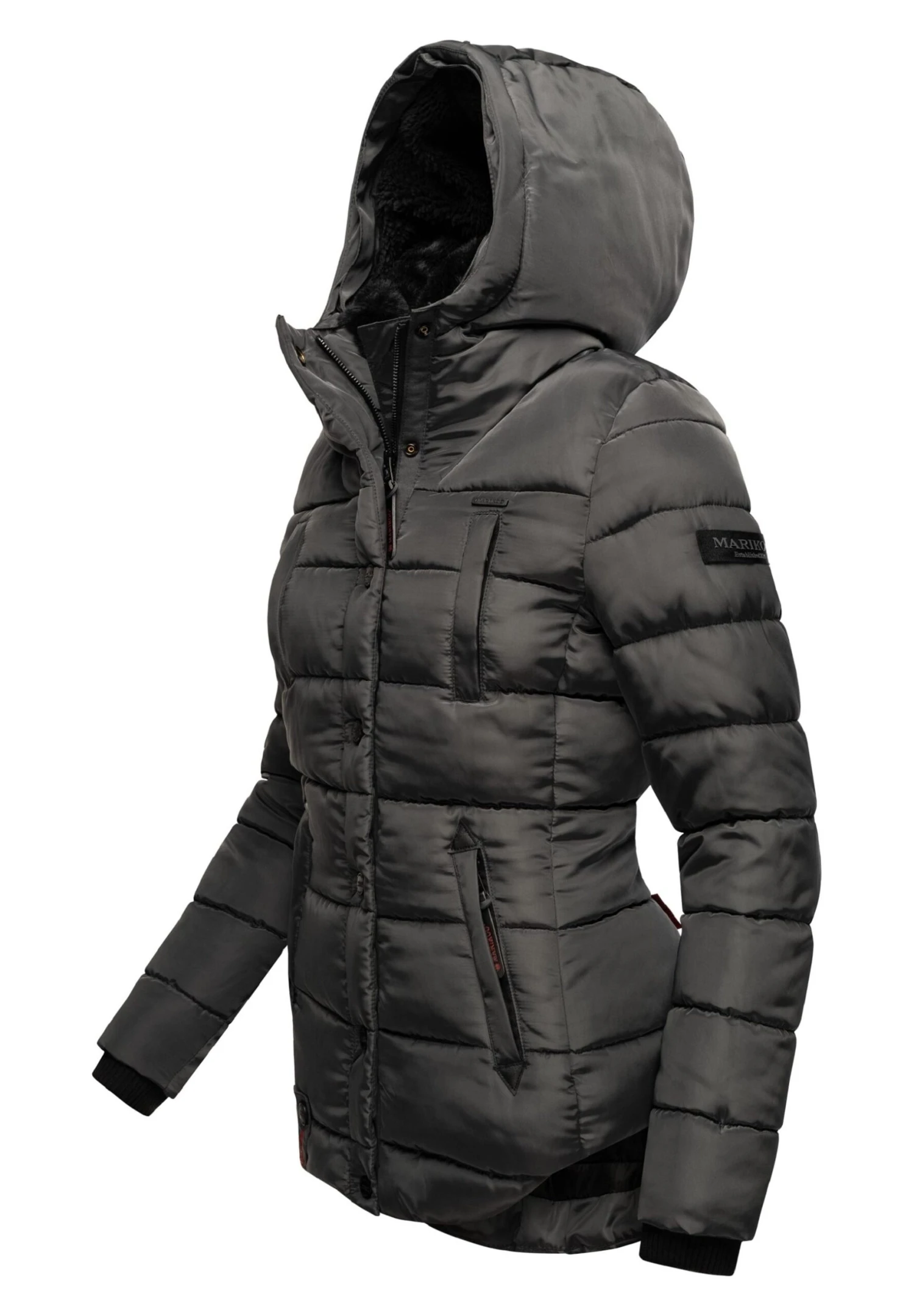 Marikoo Lotusblüte - Chaqueta De Invierno - Anthracite 4 Marikoo Lotusblüte - Chaqueta De Invierno - Anthracite - Imagen 2