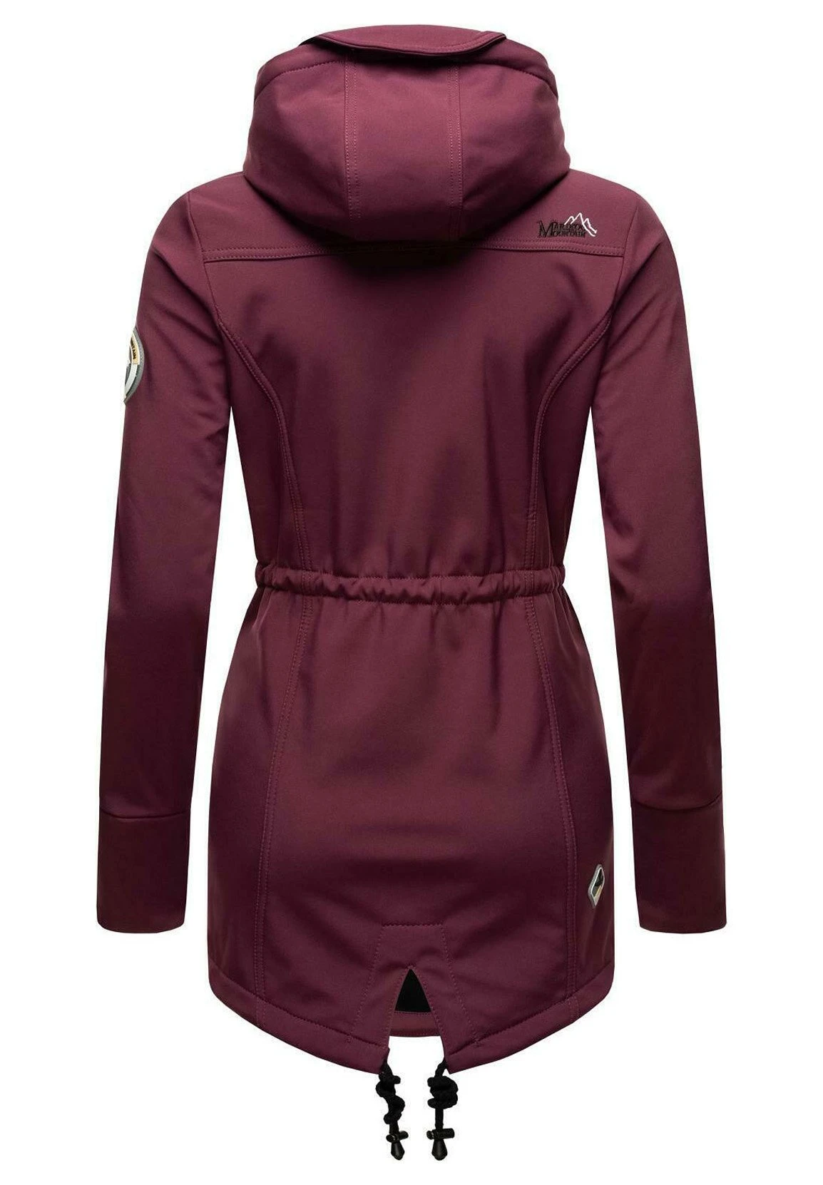 Marikoo Zimtzicke - Parka - Dark Red Melange 5 Marikoo Zimtzicke - Parka - Dark Red Melange - Imagen 3