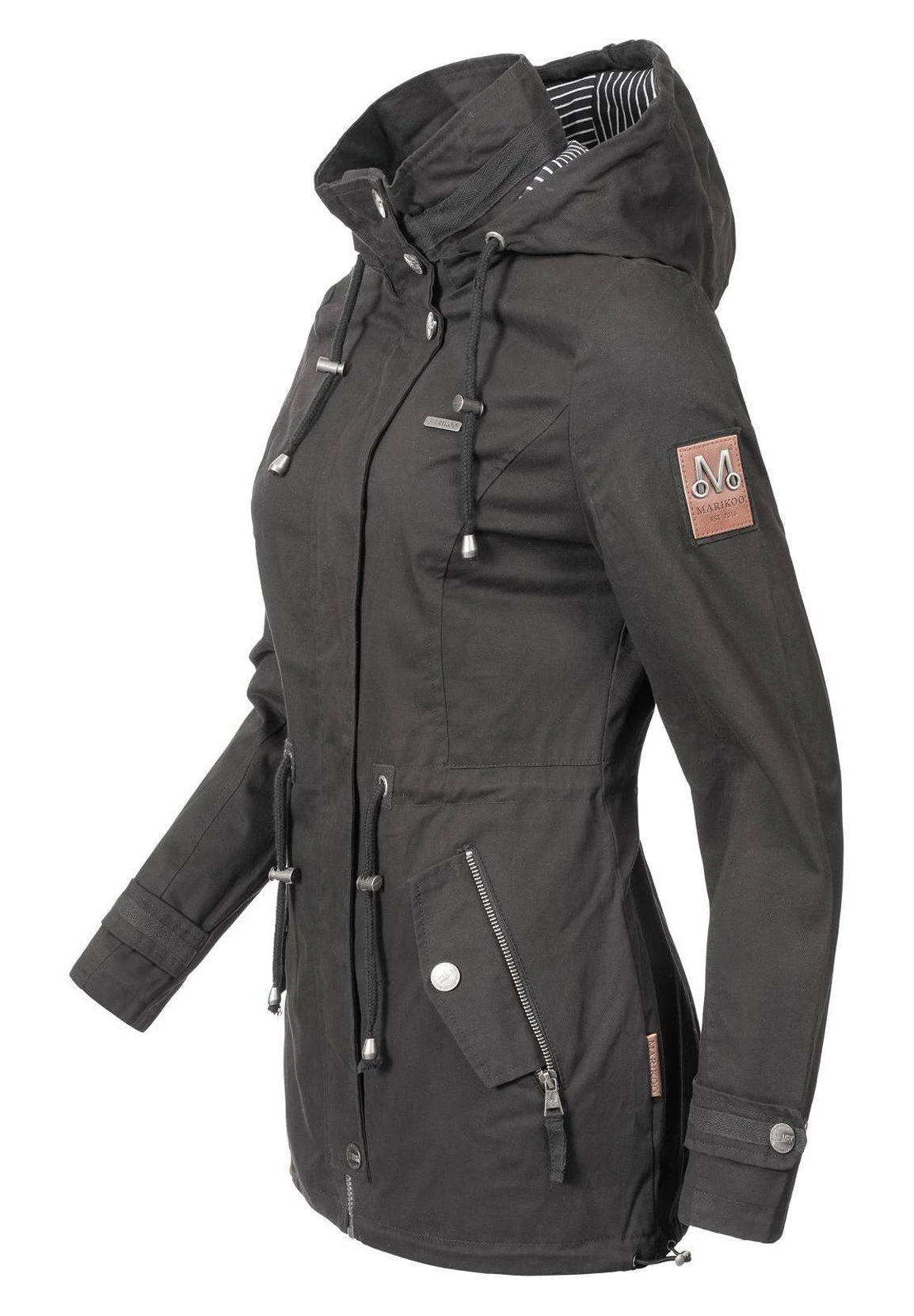 Marikoo Nyokoo - Parka - Black 5 Marikoo Nyokoo - Parka - Black - Imagen 3