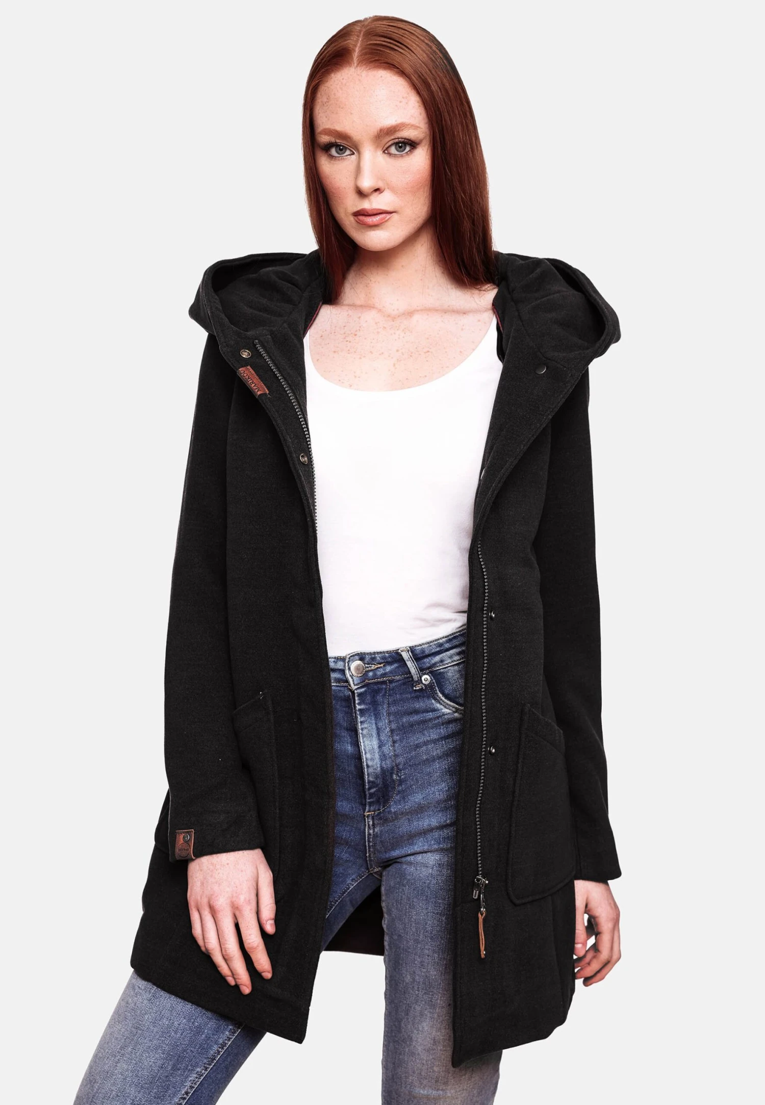 Marikoo Abrigo De Invierno - Schwarz 5 Marikoo Abrigo De Invierno - Schwarz - Imagen 3