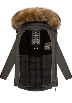 Marikoo Sanakoo - Abrigo De Invierno - Anthracite -Marikoo b9f4a8f3ebe242fe8ff153bc987689a3