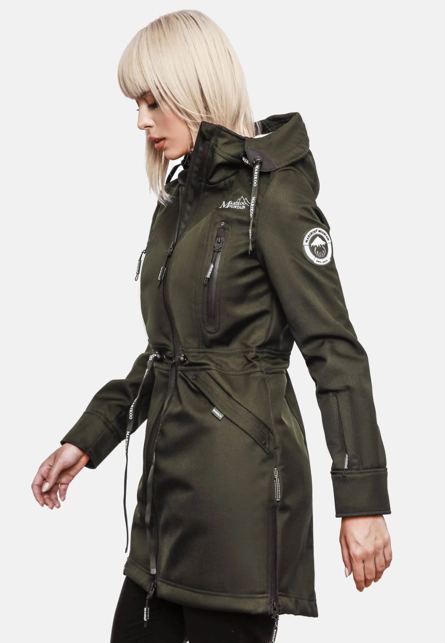 Marikoo Racquelle - Parka - Olive 5 Marikoo Racquelle - Parka - Olive - Imagen 3