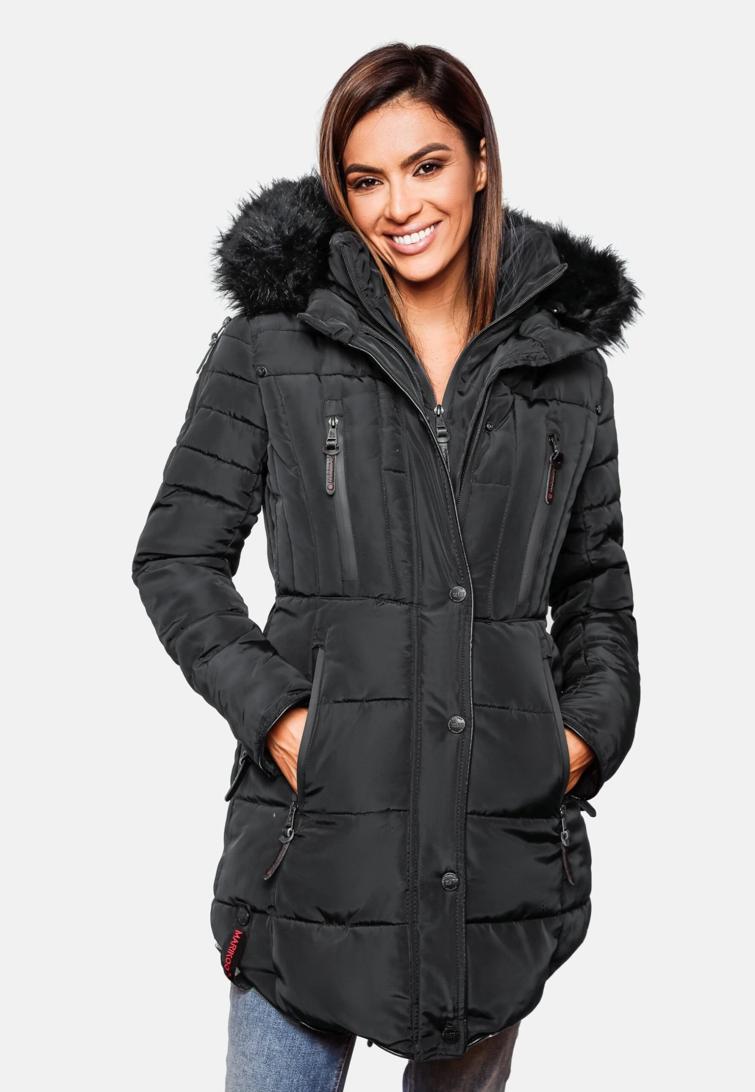 Marikoo Moonshine - Abrigo De Invierno - Black 3 Marikoo Moonshine - Abrigo De Invierno - Black