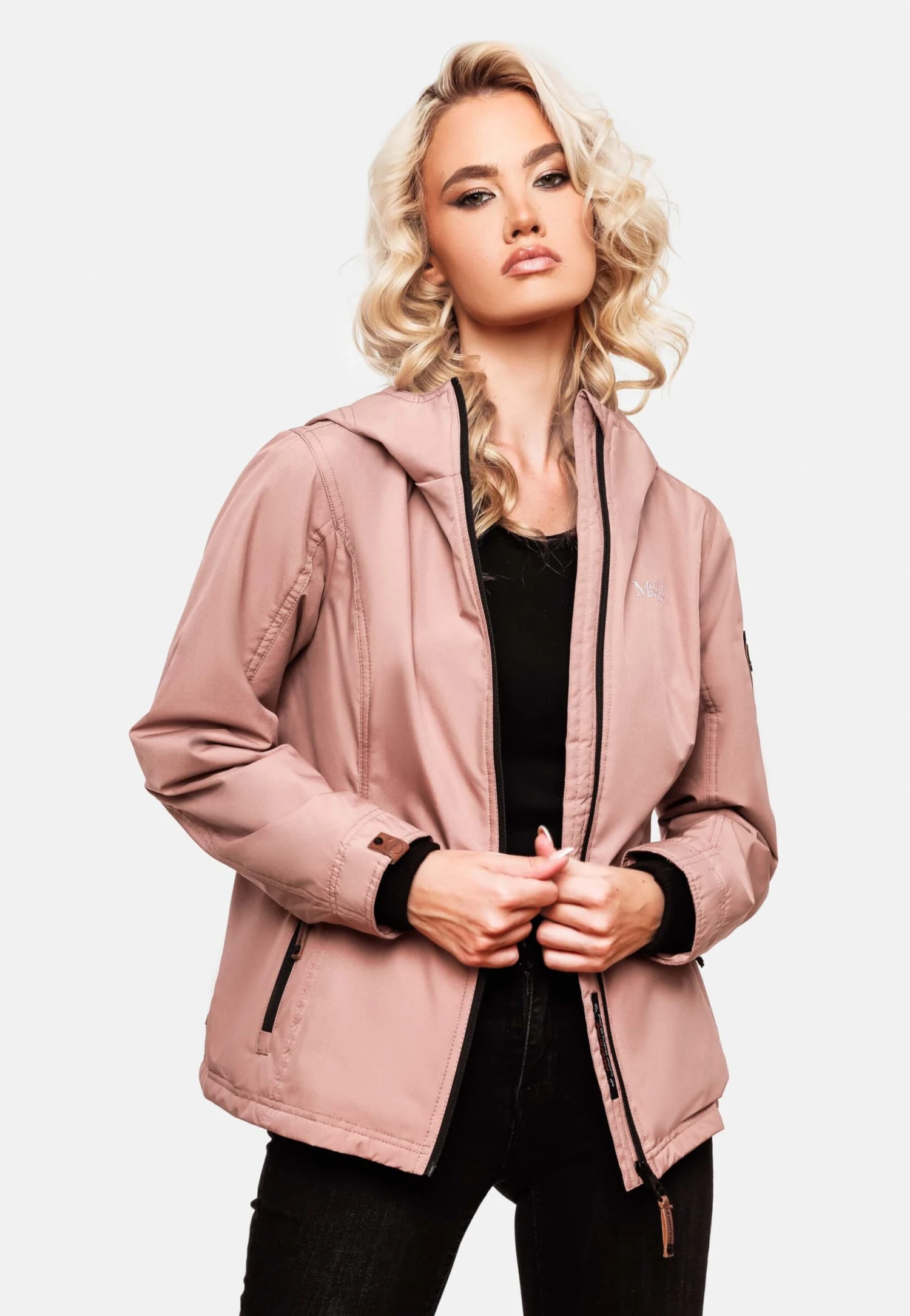 Marikoo Brombeere - Chaqueta Outdoor - Powder Rose 5 Marikoo Brombeere - Chaqueta Outdoor - Powder Rose - Imagen 3