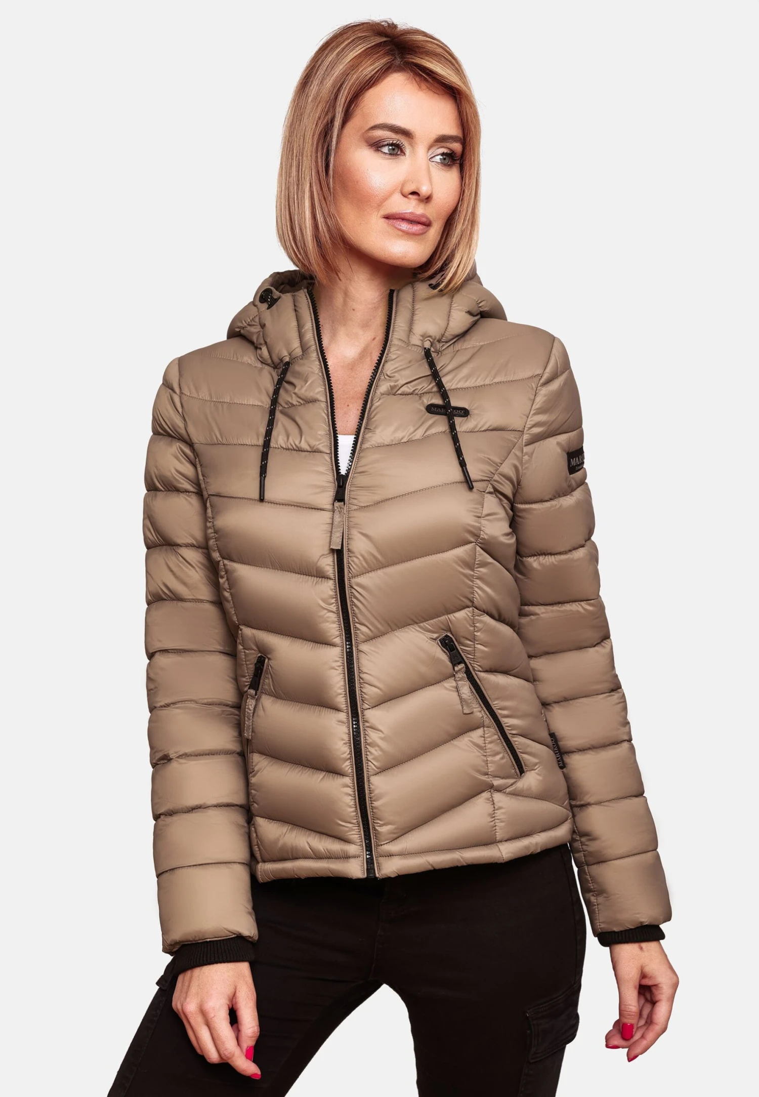 Marikoo Kuala - Chaqueta De Entretiempo - Taupe Grey 3 Marikoo Kuala - Chaqueta De Entretiempo - Taupe Grey