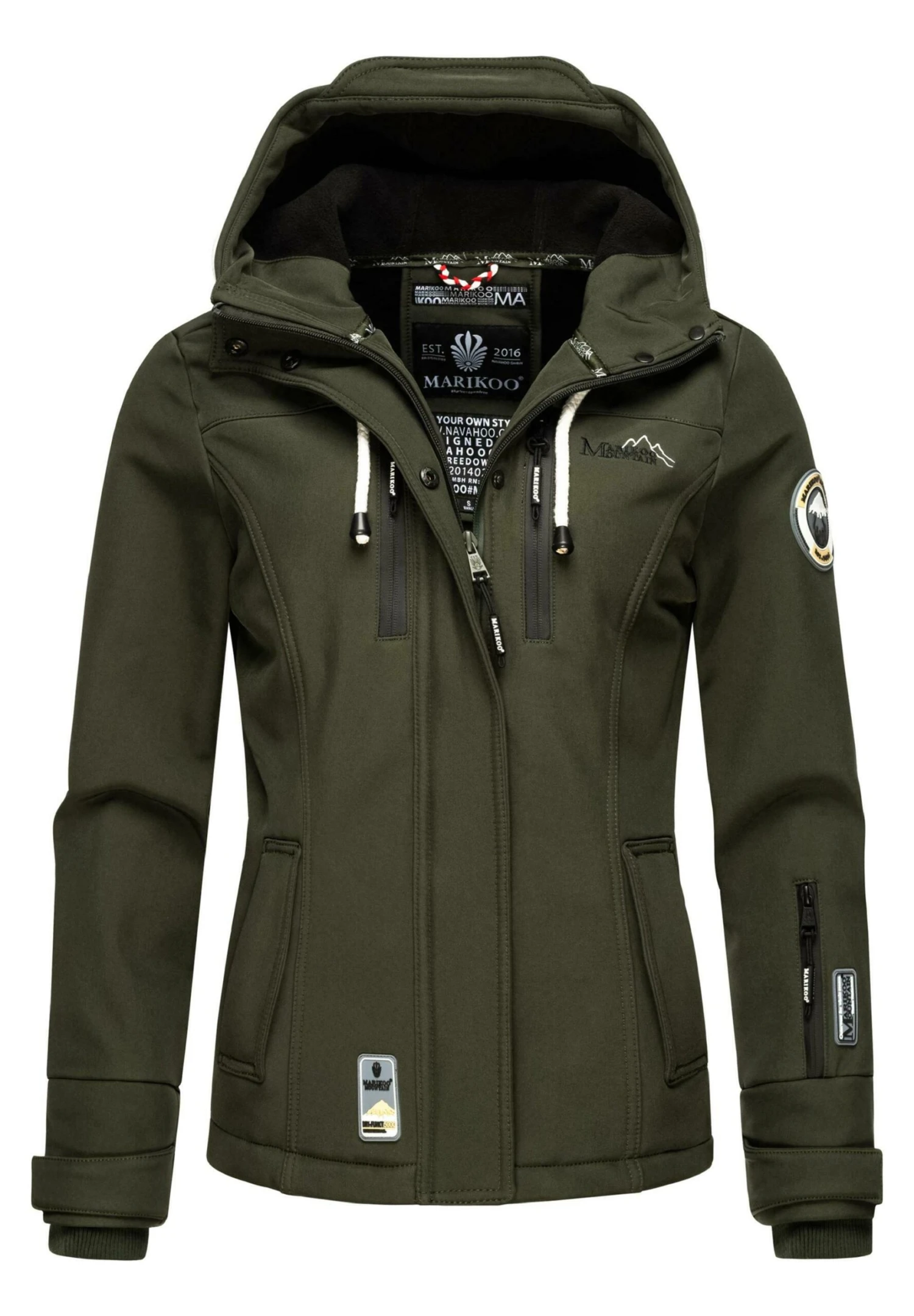 Marikoo Funktions - Chaqueta Outdoor - Olive 11 Marikoo Funktions - Chaqueta Outdoor - Olive - Imagen 9