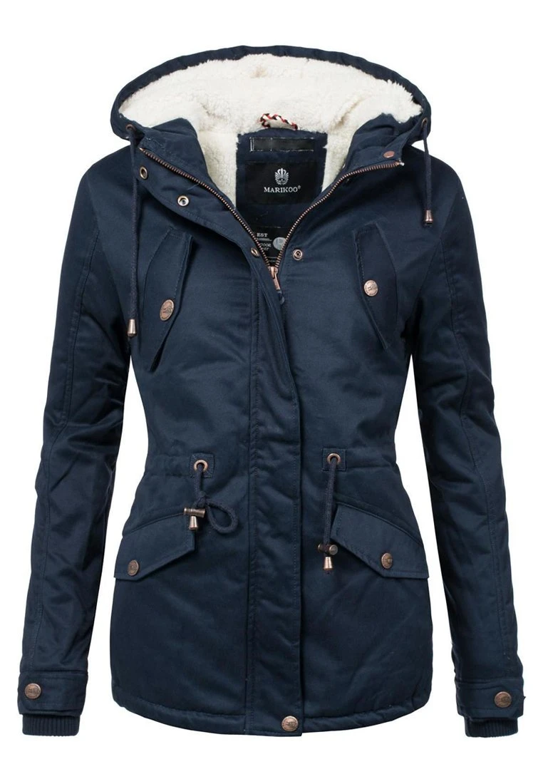 Marikoo Manolya - Abrigo De Invierno - Blue 5 Marikoo Manolya - Abrigo De Invierno - Blue - Imagen 3