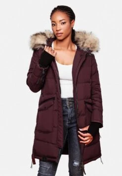 Marikoo Chaskaa - Abrigo De Invierno - Dark Red Melange 14 Marikoo Chaskaa - Abrigo De Invierno - Dark Red Melange -Marikoo db1bae83b8ef4c03972fca4972eff092