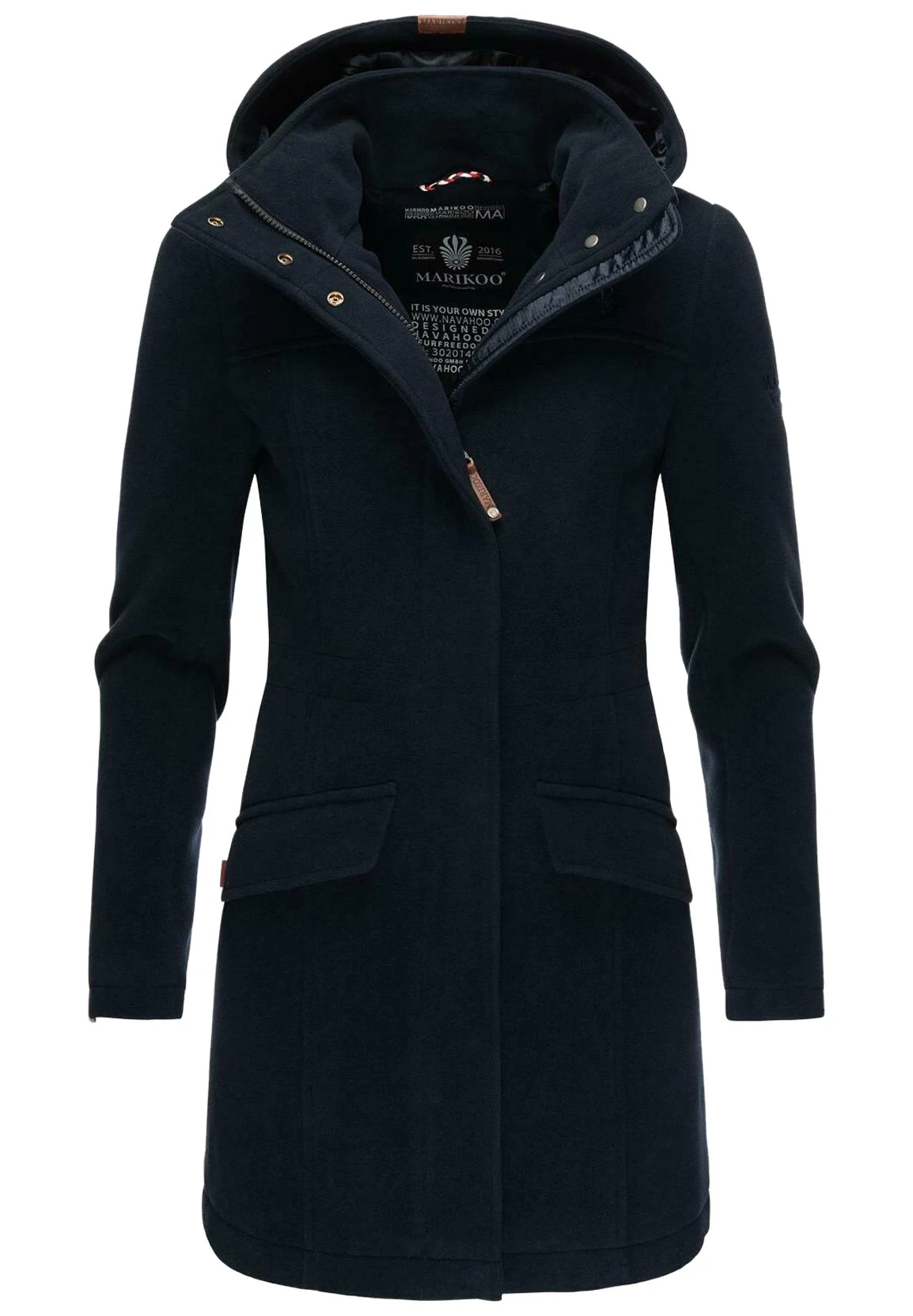 Marikoo Leilaniaa - Abrigo De Invierno - Dark Blue 3 Marikoo Leilaniaa - Abrigo De Invierno - Dark Blue