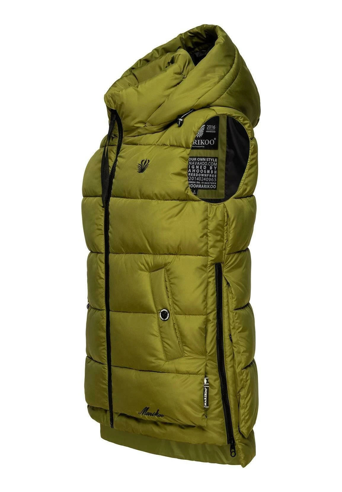 Marikoo Zarinaa - Chaleco - Moss Green 4 Marikoo Zarinaa - Chaleco - Moss Green - Imagen 2