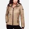 Marikoo Samtpfote - Chaqueta De Entretiempo - Mottled Beige -Marikoo e479adf88918468cbd7a3295a0c20164