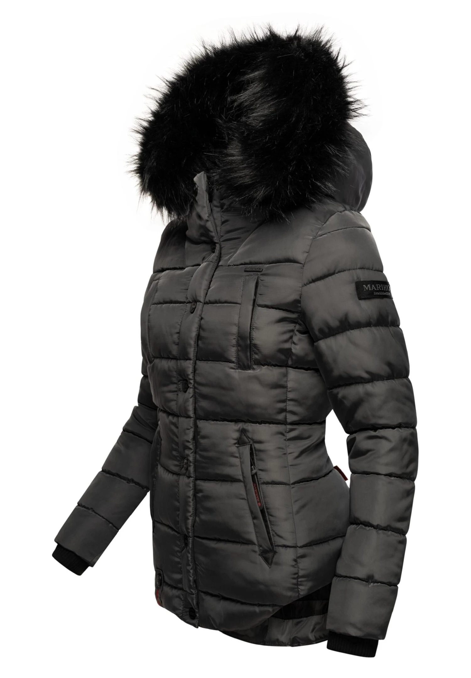 Marikoo Lotusblüte - Chaqueta De Invierno - Anthracite 7 Marikoo Lotusblüte - Chaqueta De Invierno - Anthracite - Imagen 5