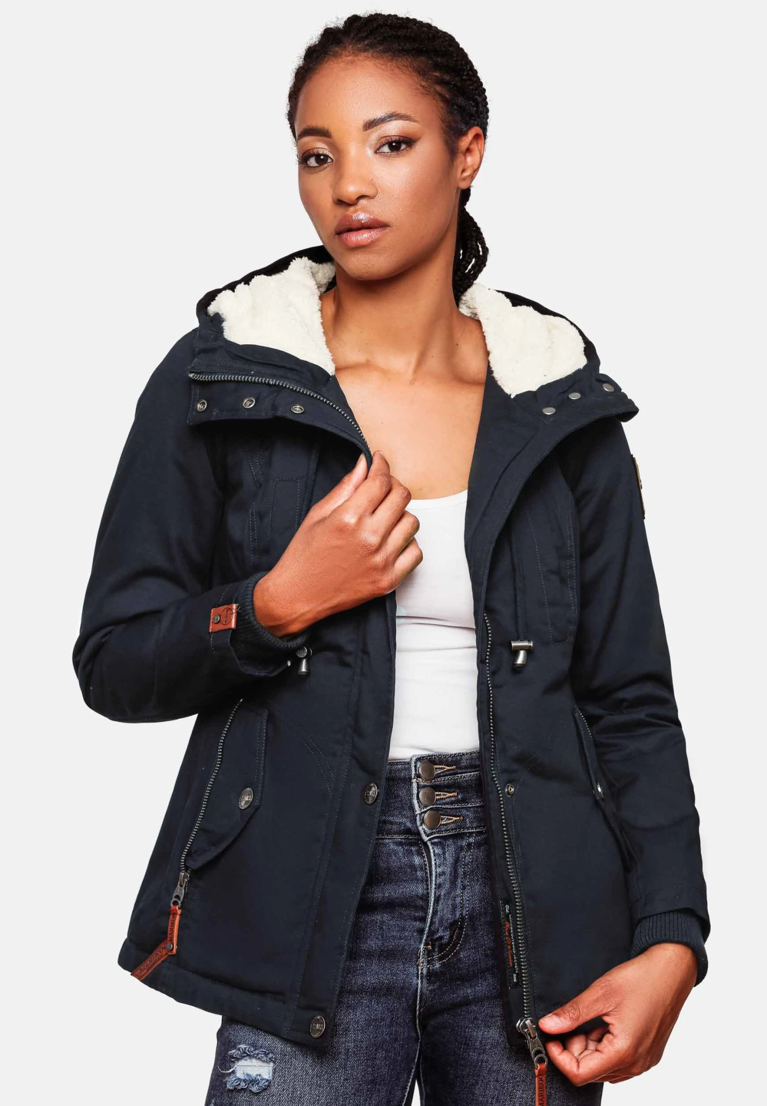 Marikoo Manolya - Abrigo De Invierno - Blue 10 Marikoo Manolya - Abrigo De Invierno - Blue - Imagen 8