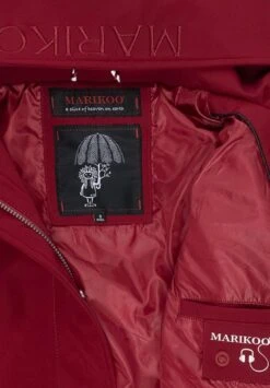 Marikoo Mayleen - Impermeable - Bordeaux -Marikoo f0c85b093ef342ffbbbff807fd66a7ca